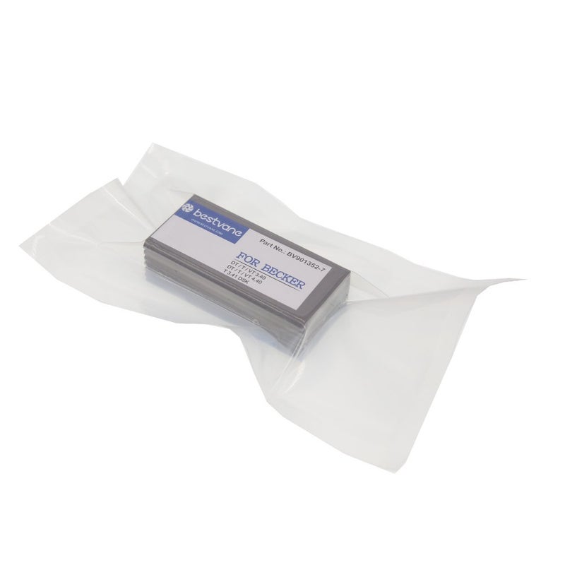 Carbon Vane 90135200007 WN124-161 for Becker Pump DT3.40 T3.40 VT3.40 DT4.40 T4.40 VT4.40 T3.41DSK (Pack of 7 Pieces)